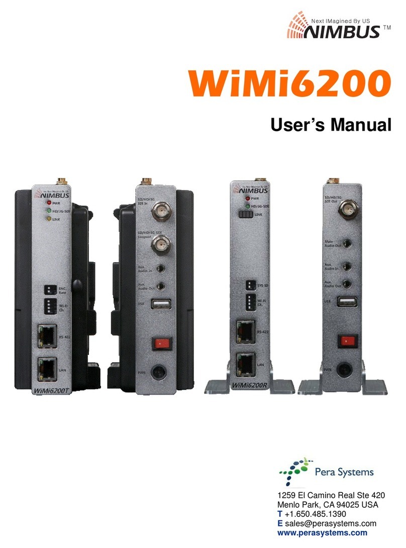 Nimbus Water Systems WIMI6200 user manual