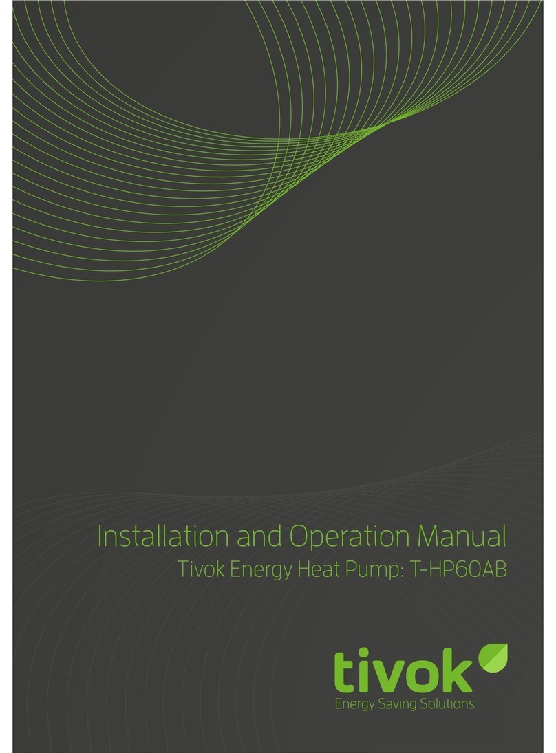 Tivok T-HP60AB Installation and operation manual Tivok T-HP60AB Installation and operation manual