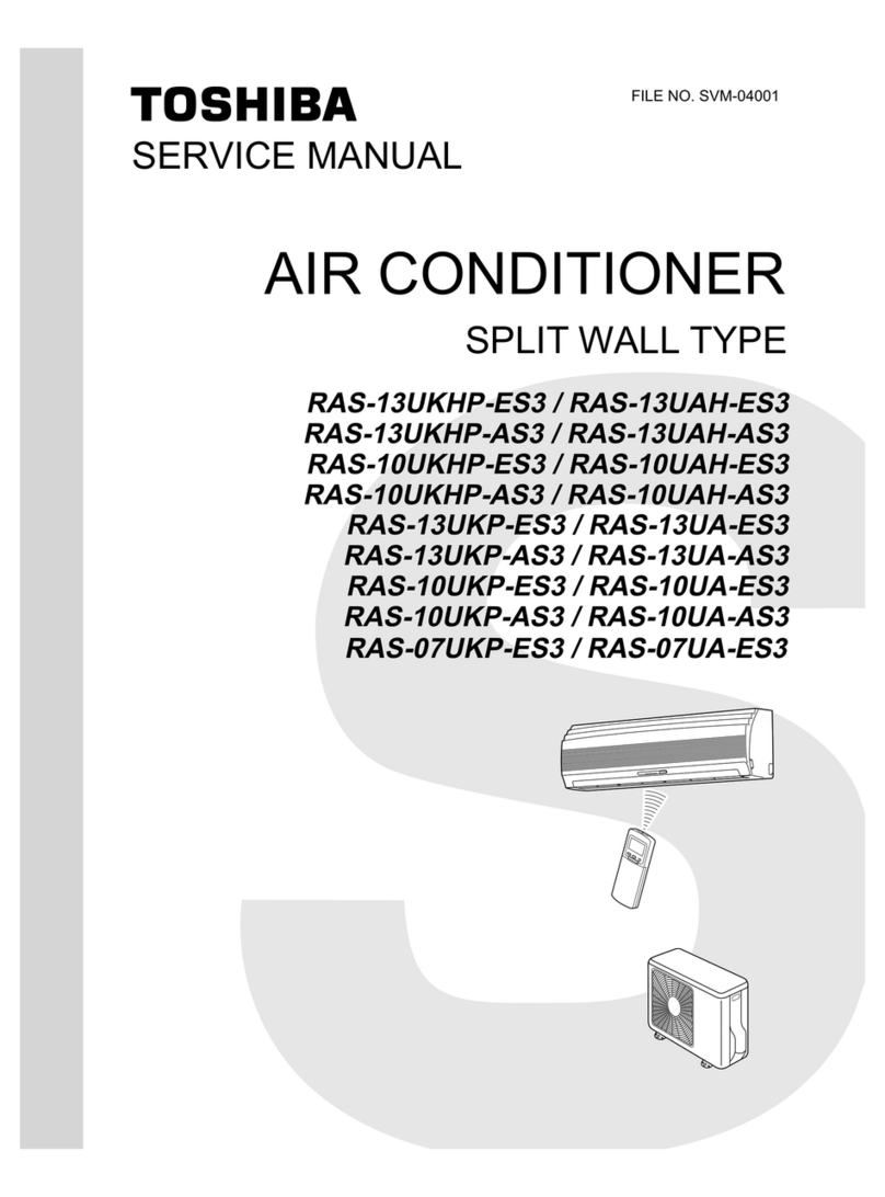 Toshiba RAS-13UKHP-ES3 User manual