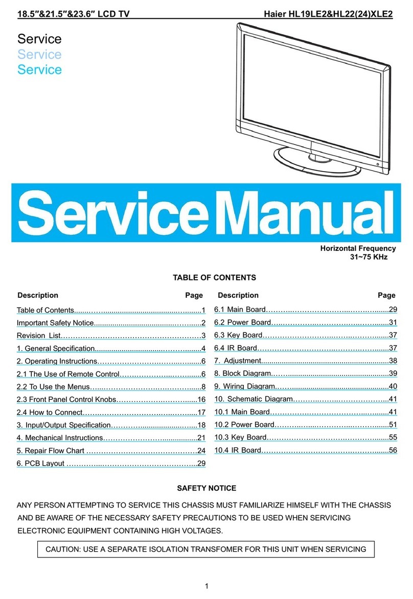 Haier HL19LE2 User manual