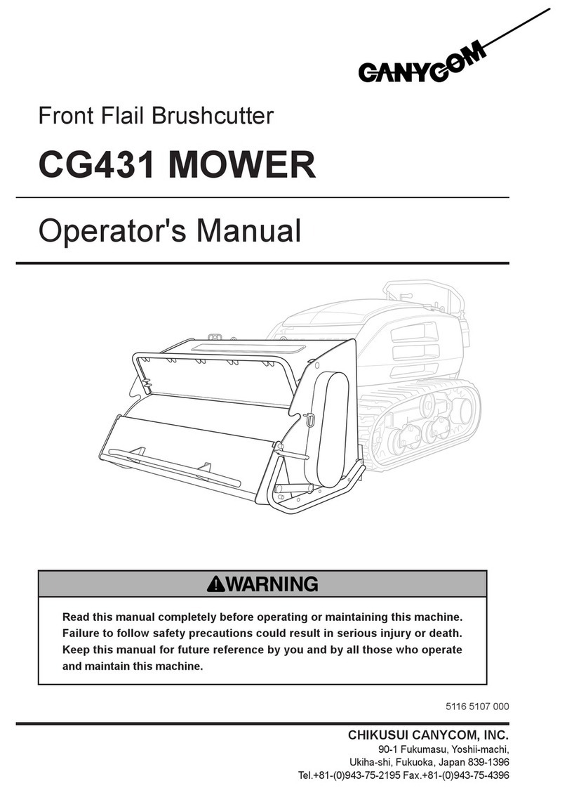 CanyCom CG431 Operator's manual