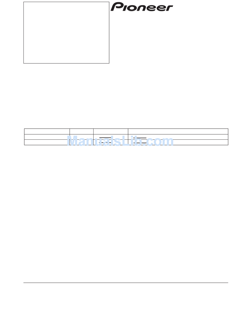 Pioneer AVX-P7000CD UC Service manual