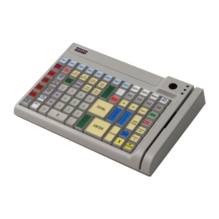 Wincor Nixdorf TA85 user manual