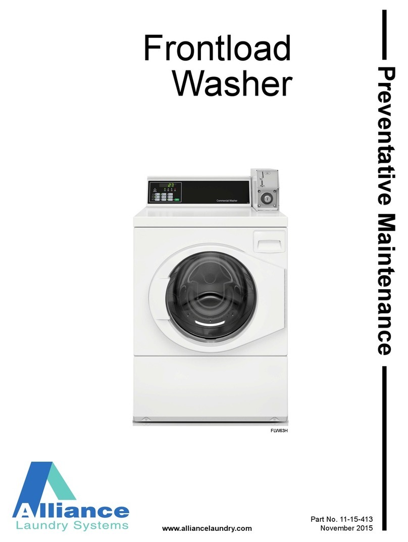 Alliance Laundry Systems FLW63H User manual
