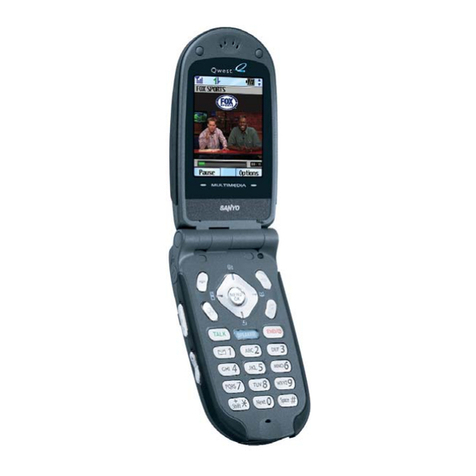 Sanyo SCP-7400 User manual