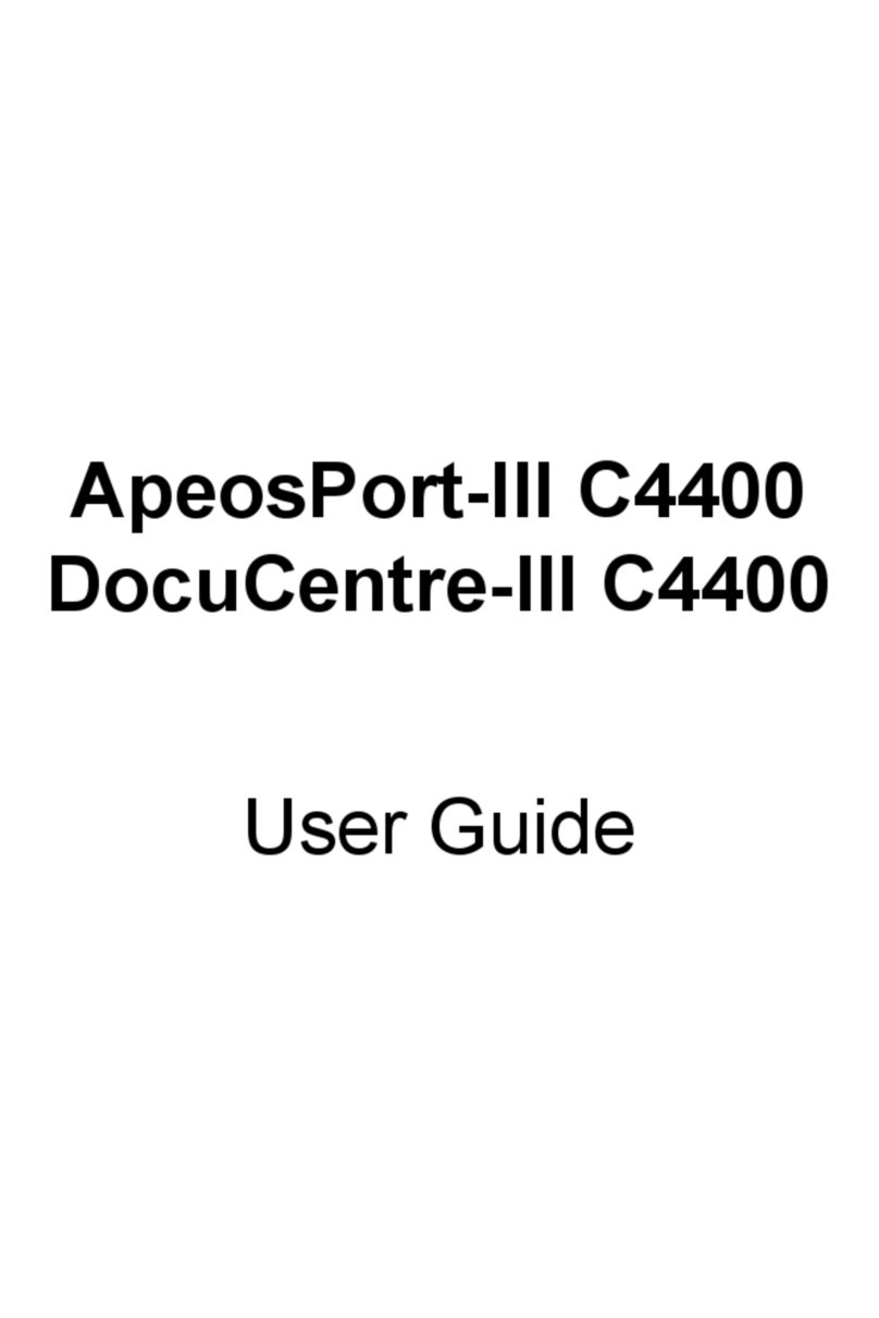 Fuji Xerox ApeosPort-3 C4400 User manual