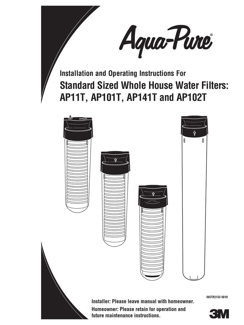 Aquapure AP11T Installation and operating instructions