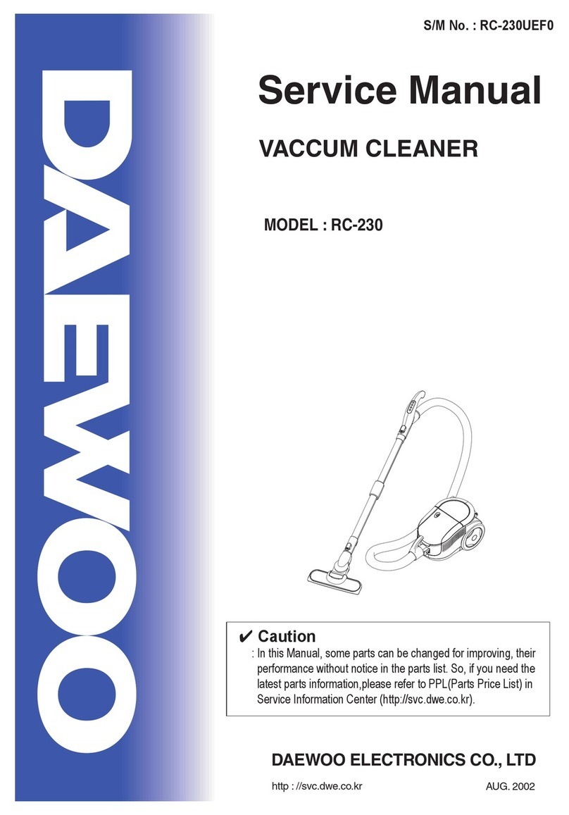 Daewoo RC-230 Service manual