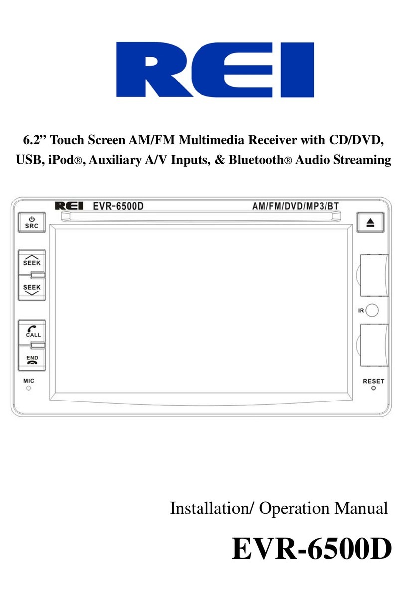 REI EVR-6500D User manual