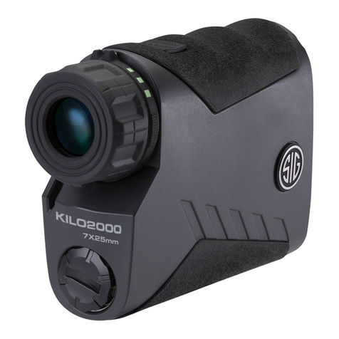 Sig Sauer Kilo2000 User manual