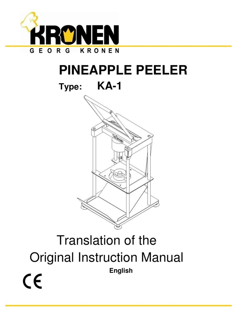 Kronen KA-1 Original instruction manual
