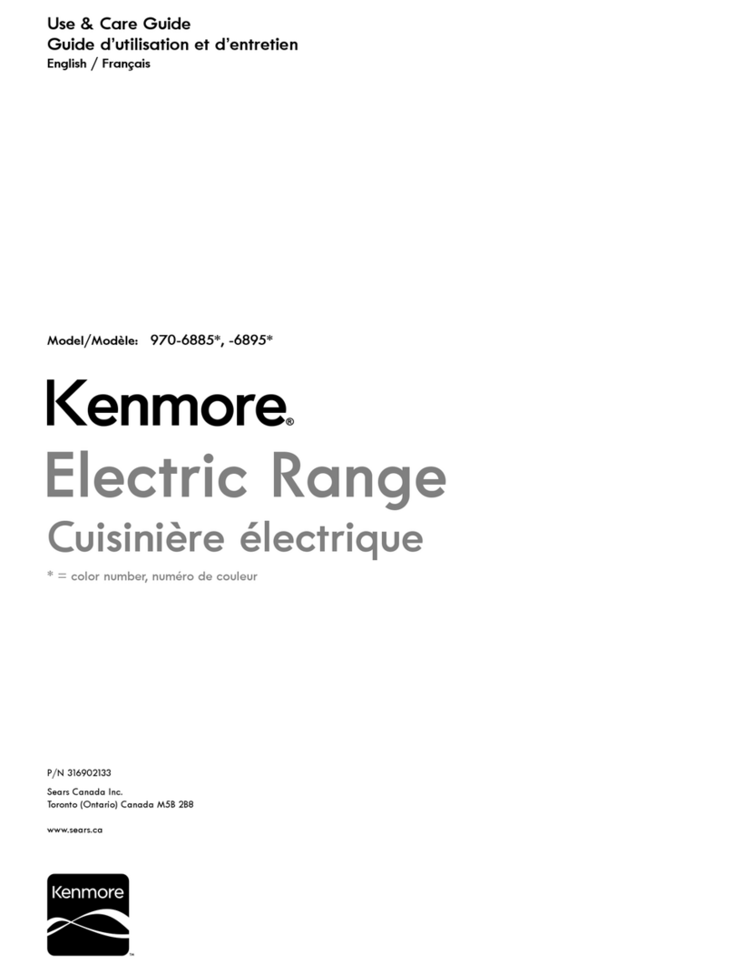 Kenmore 970-6885 series Use & care guide