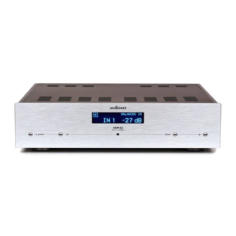 Audionet SAM G2 User manual
