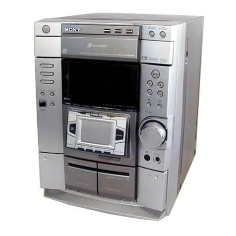 Sony HCD-DP800AV User manual