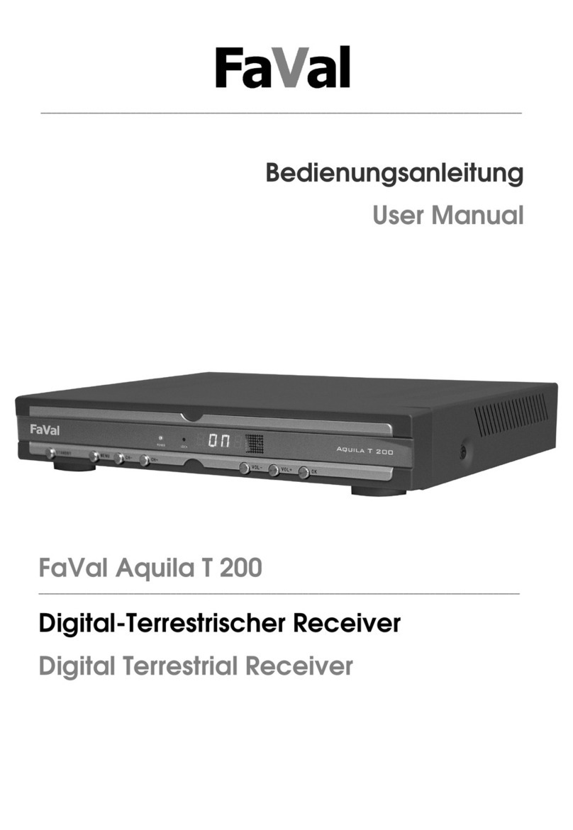 FaVal Aquila T 200 User manual