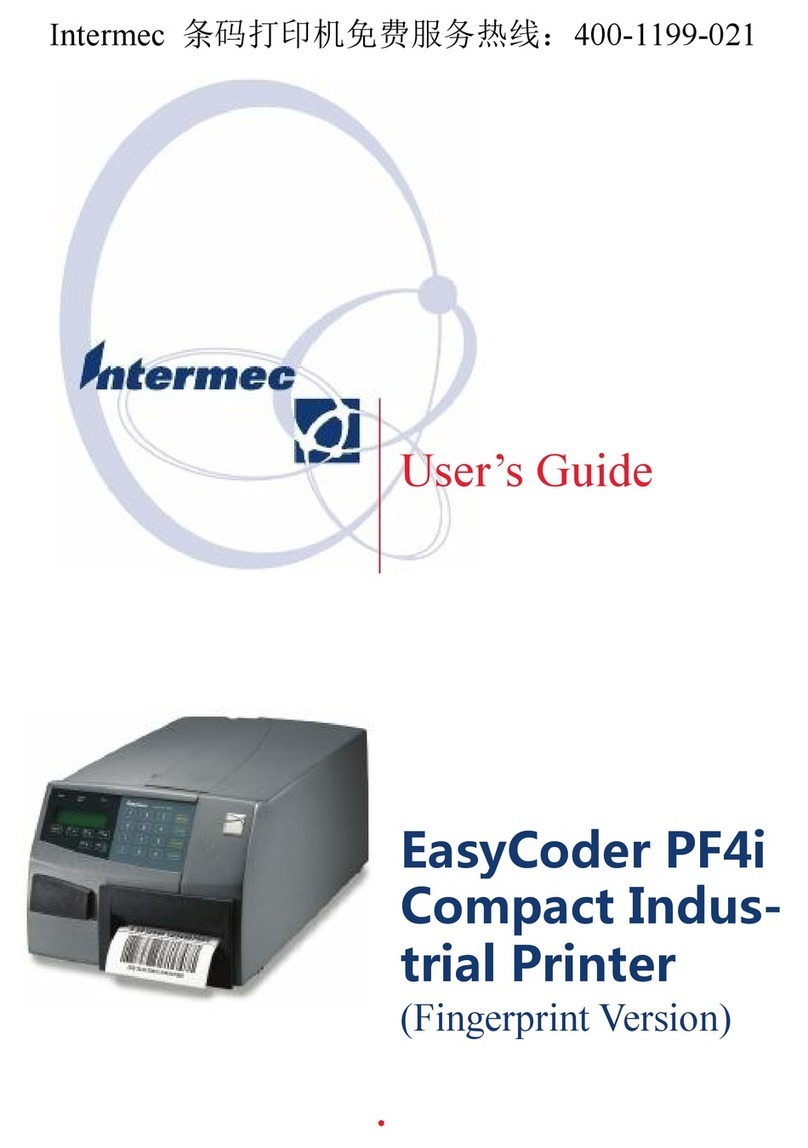 Intermec EasyCoder PF4i User manual
