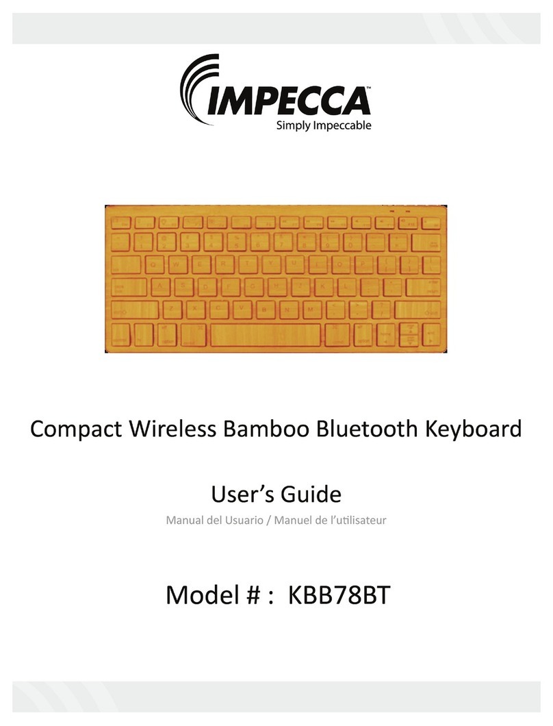 Impecca KBB78BT user guide