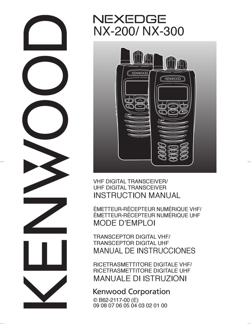 Kenwood NEXEDGE NX-200 instruction manual