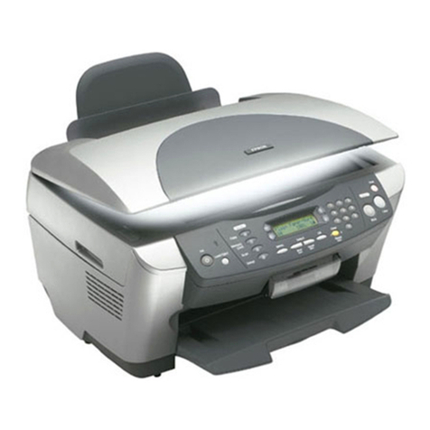 Epson Stylus Photo RX510 User manual