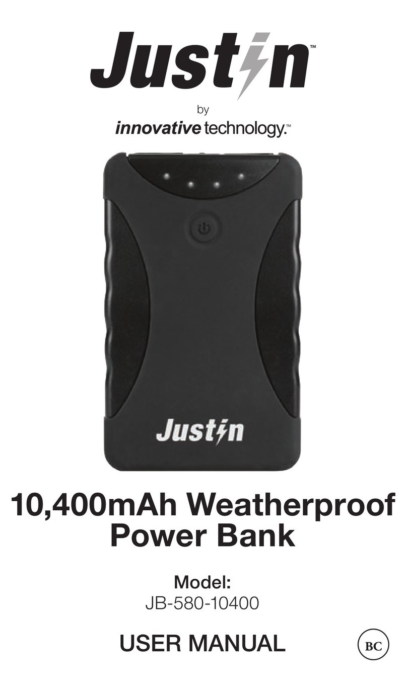 Justin JB-580-10400 user manual