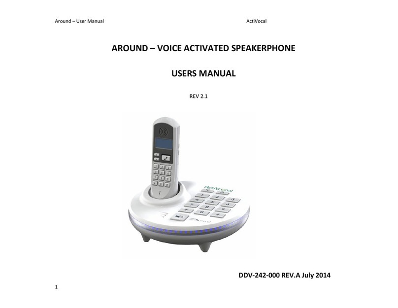 Activocal Around user manual