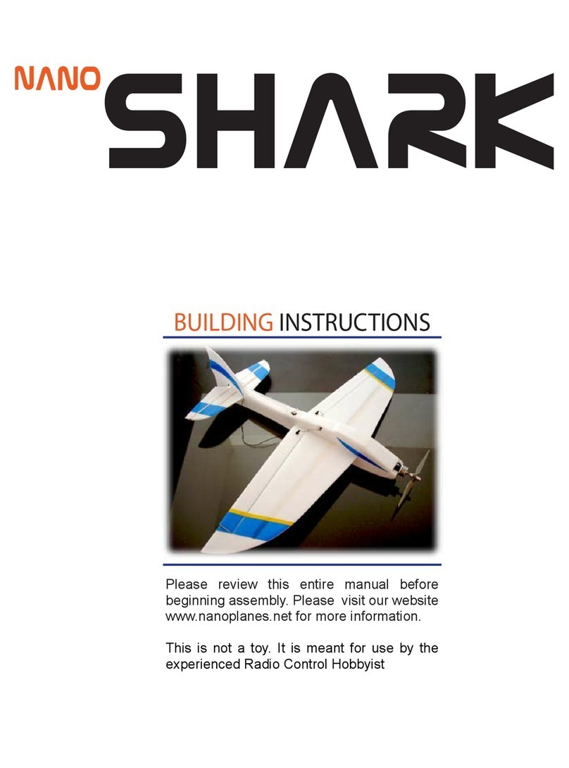 nanoplanes Shark Building instructions
