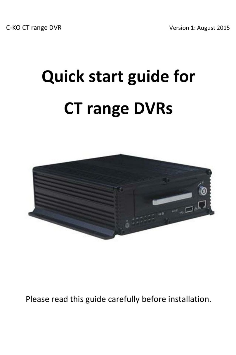 CKO CT Series quick start guide