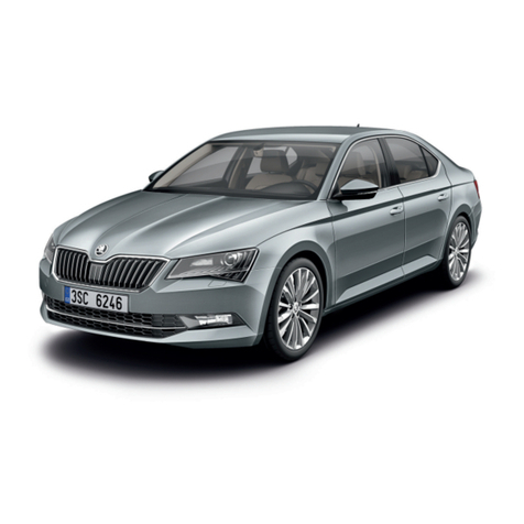 Skoda 2015 Superb owner's manual