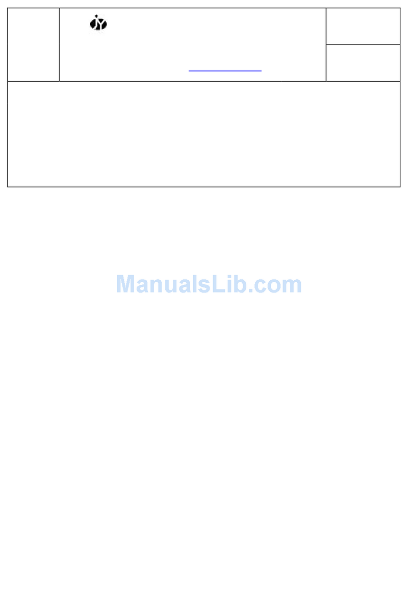 Jinyoung Contech TU17VR User manual