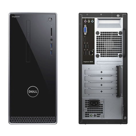 Dell Inspiron 3650 User manual Dell Inspiron 3650 User manual