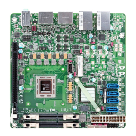 DFI BE170 User manual