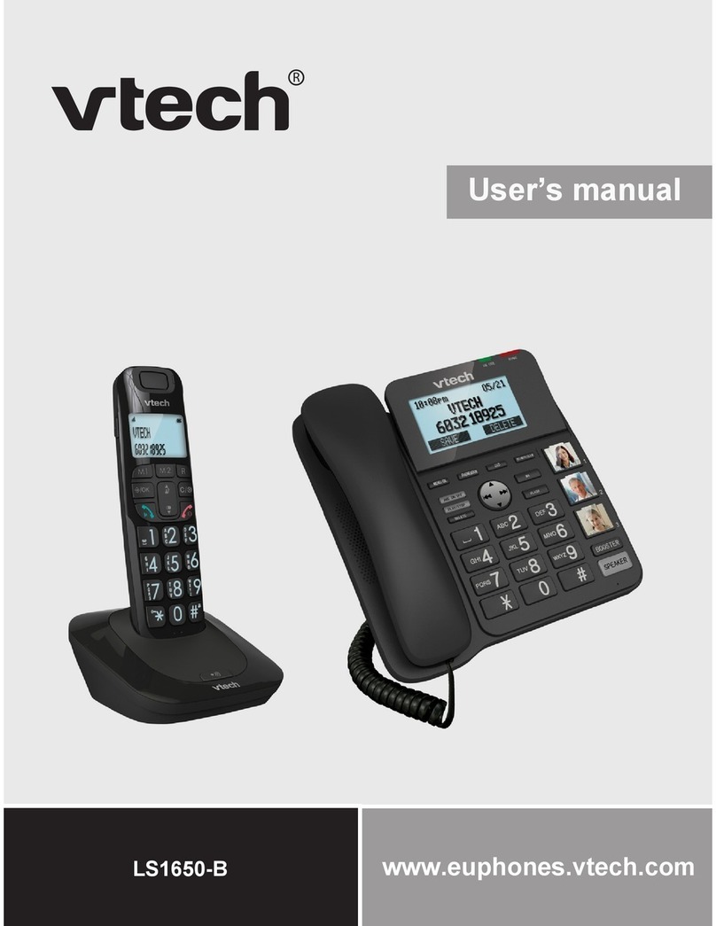 V-tech LS1650-B user manual