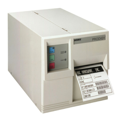Datamax Prodigy Operator's manual