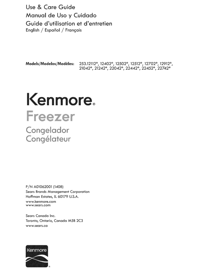 Kenmore 253.12112 Series Use & care guide