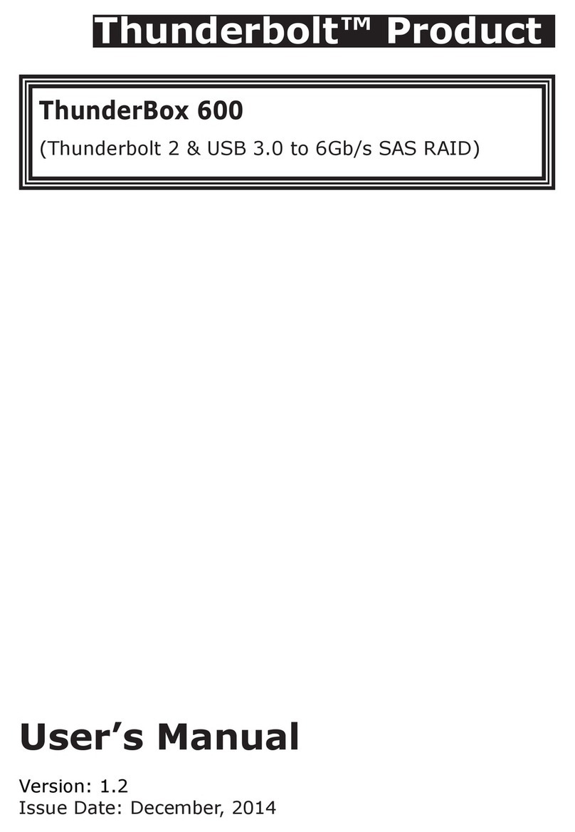 Thunderbolt 600 user manual Thunderbolt 600 user manual