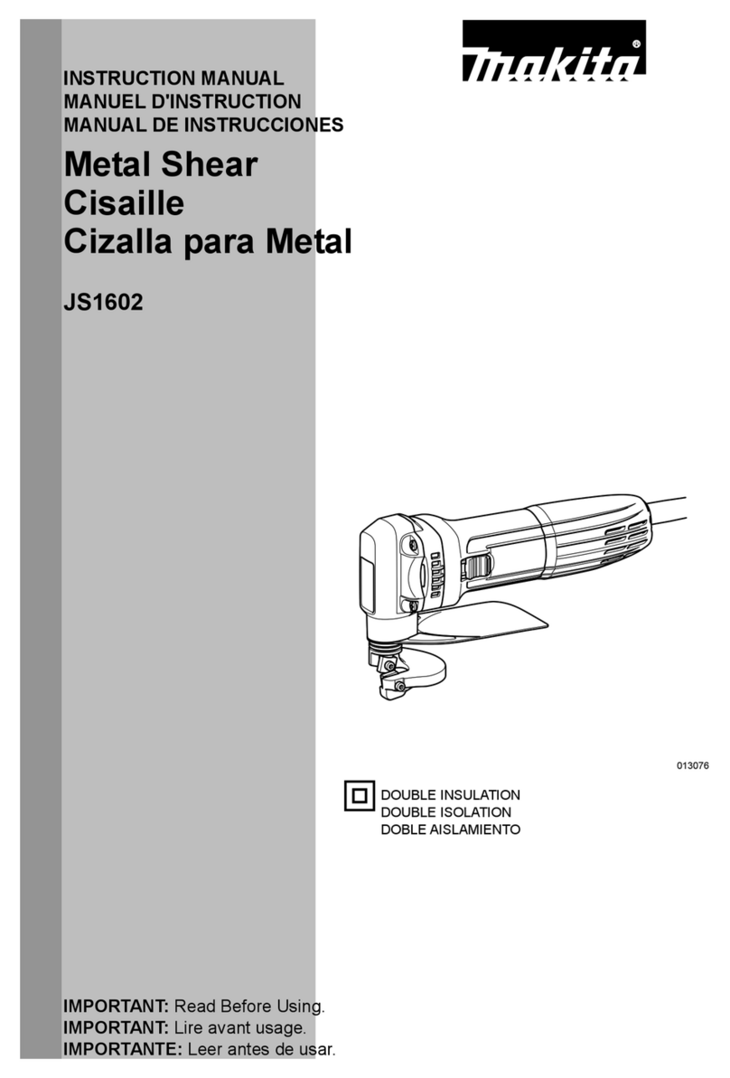 Makita JS1602 User manual