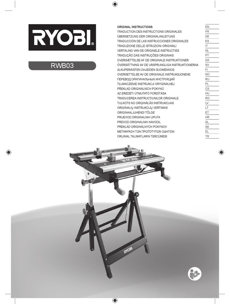 Ryobi RWB03 Original instructions