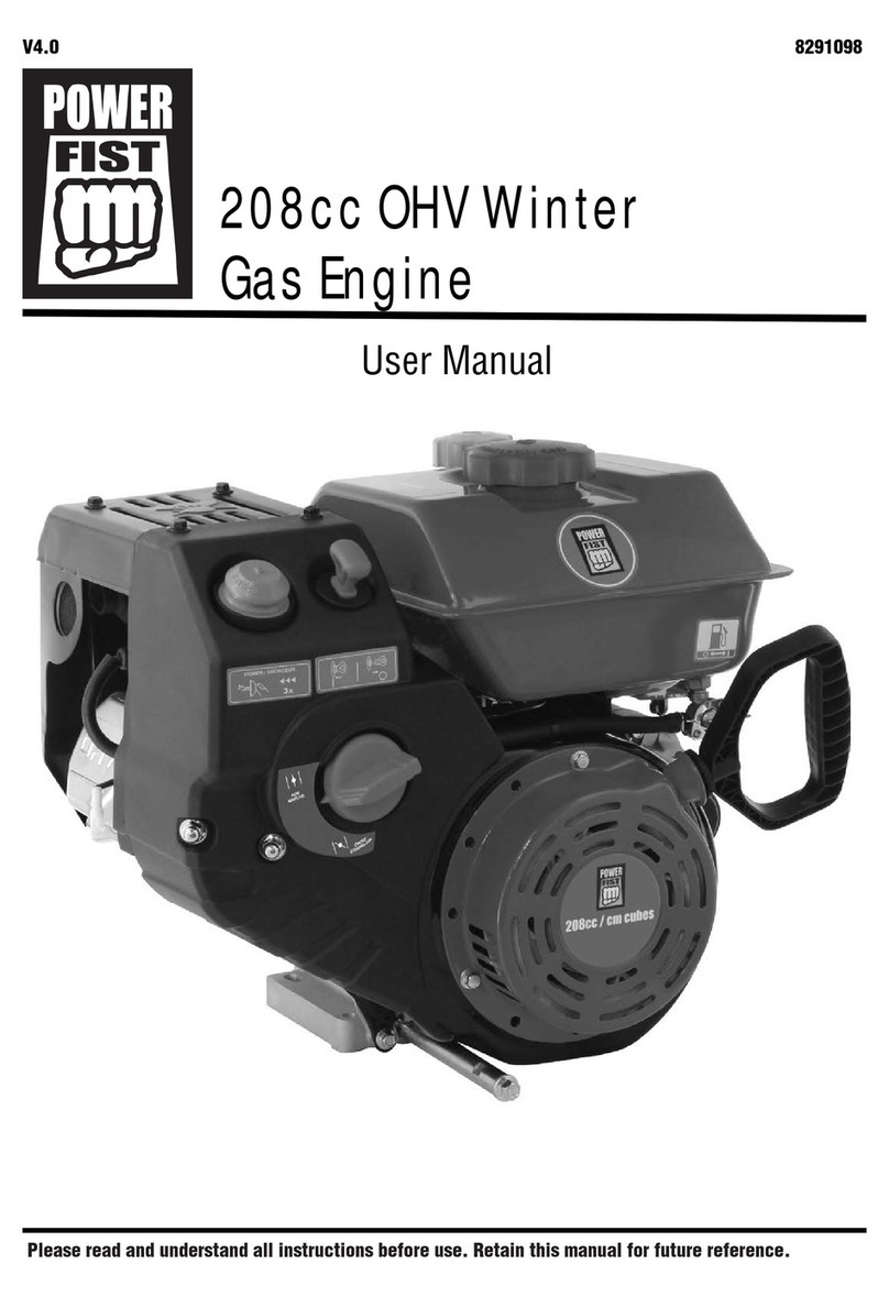 Power Fist 170S user manual
