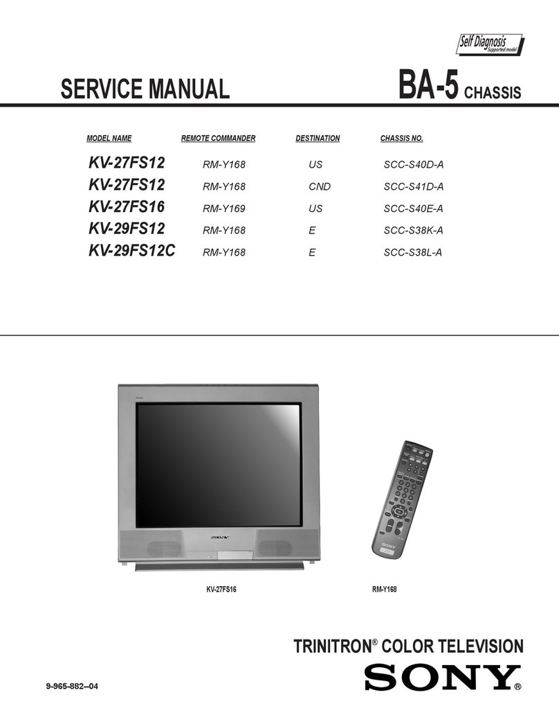 Sony KV-27FS12 - 27" Trinitron Wega User manual