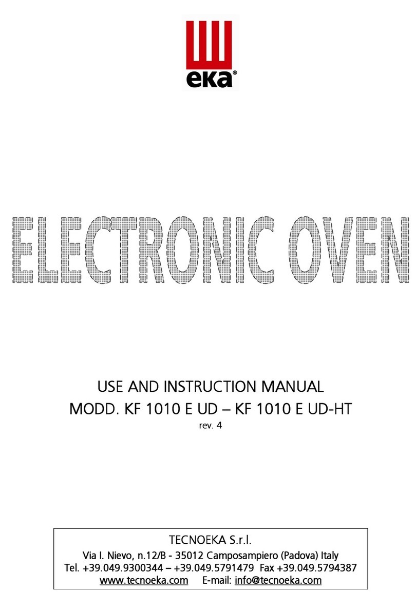 eka KF 1010 E UD Use and instruction manual