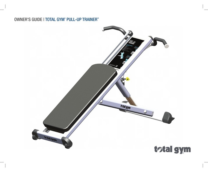 Total Gym PULL-UP TRAINER User manual Total Gym PULL-UP TRAINER User manual