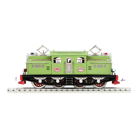 M.T.H. Tinplate Traditions 408E Electric Engine User manual