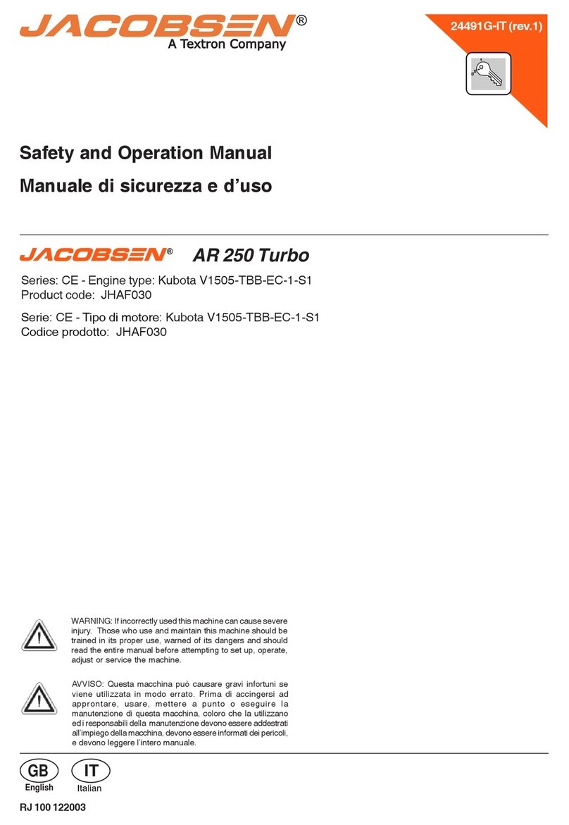 Jacobsen AR 250 Turbo Guide
