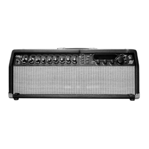 Fender CYBER-TWIN HEAD User manual