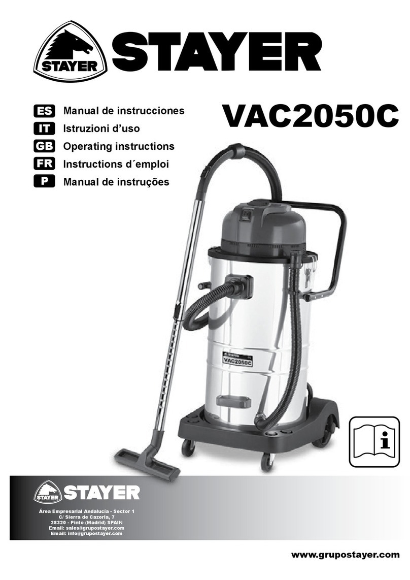 stayer VAC2050C User manual
