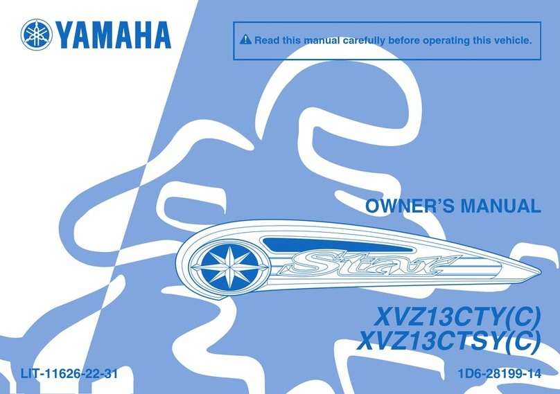 Yamaha XVZ13CTY(C) owner's manual