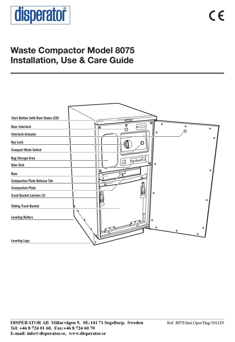 disperator 8075 User manual