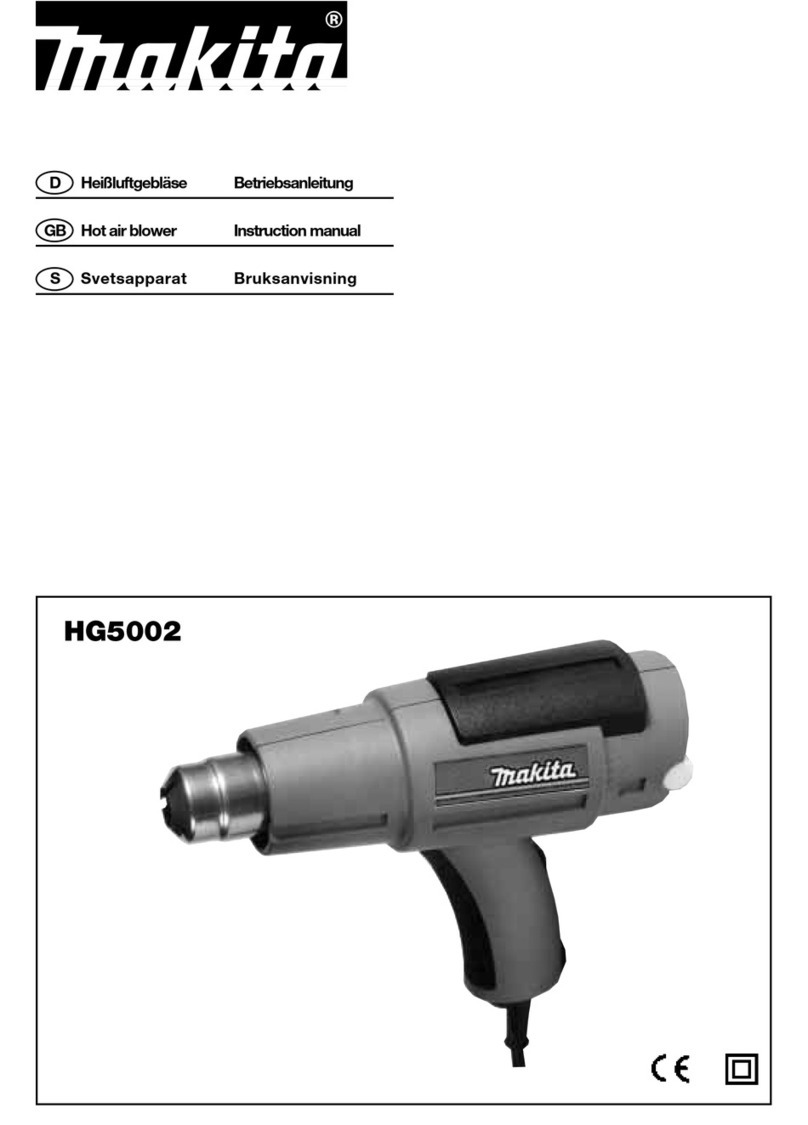 Makita HG5002 User manual