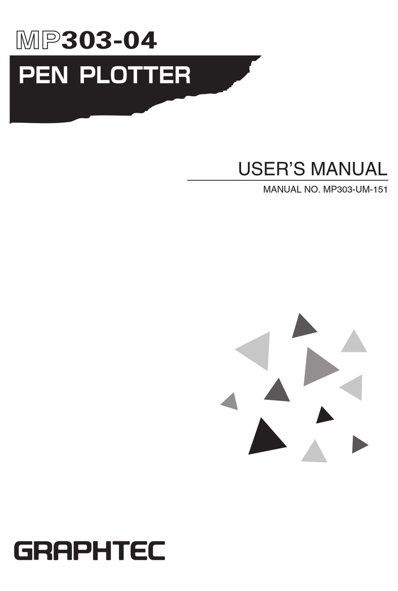 GRAPHTEC MP303-04 User manual