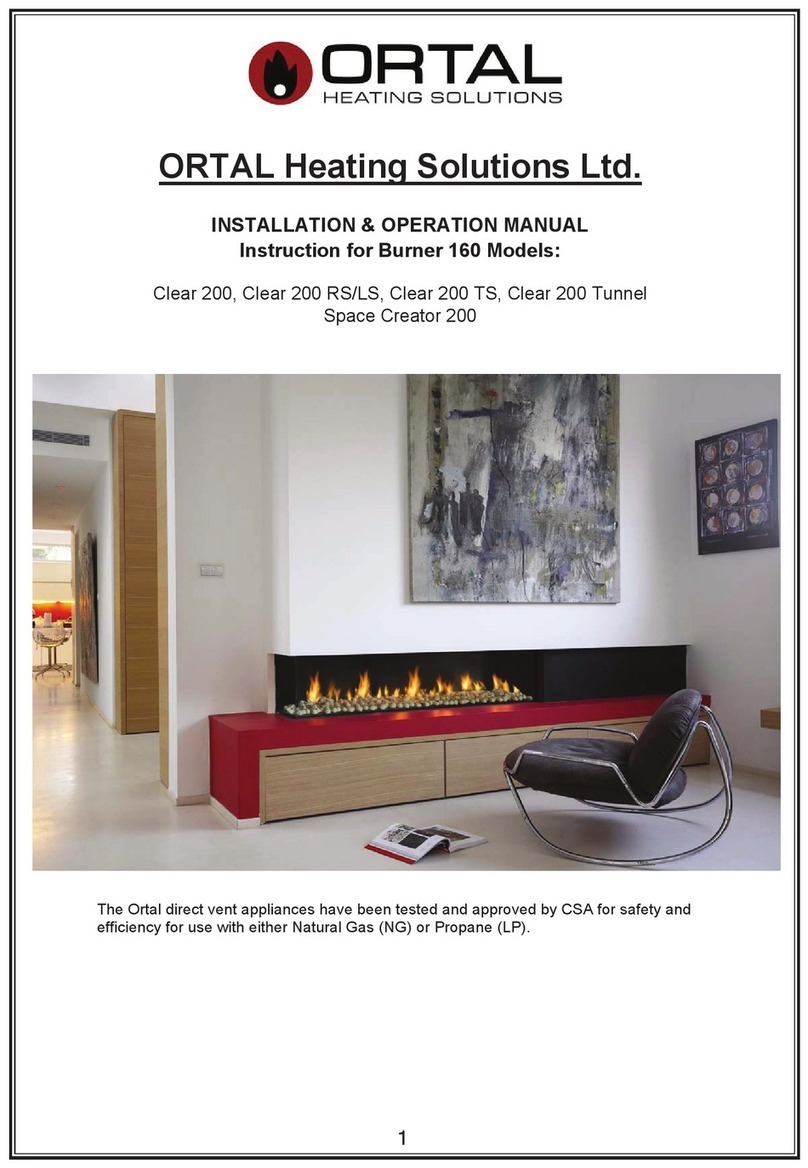ORTAL Clear 200 Installation and operation manual ORTAL Clear 200 Installation and operation manual